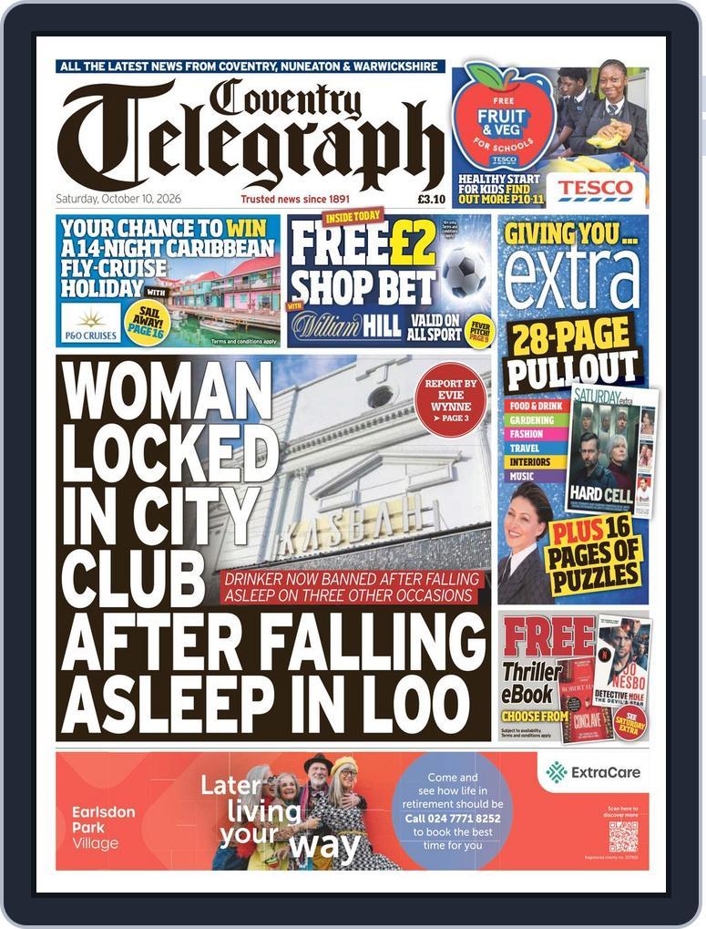 Coventry Telegraph (Digital) Subscription