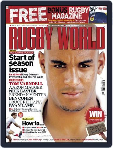 Rugby World September 10th, 2009 Digital Back Issue Cover