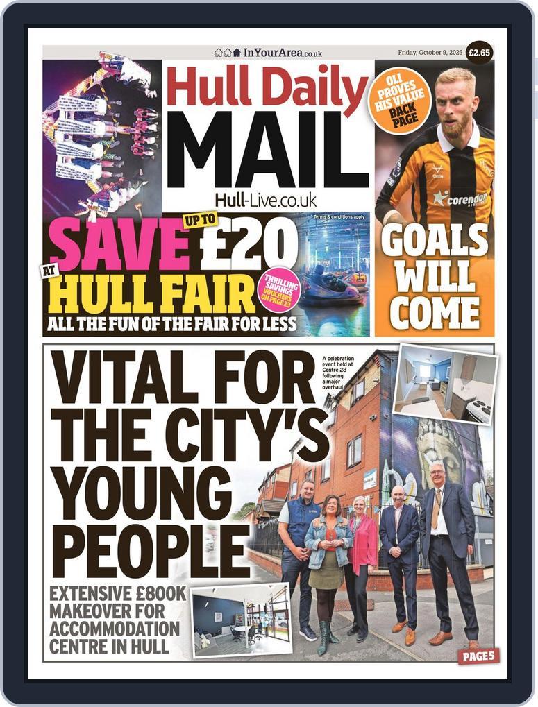 Hull Daily Mail (Digital) Subscription
