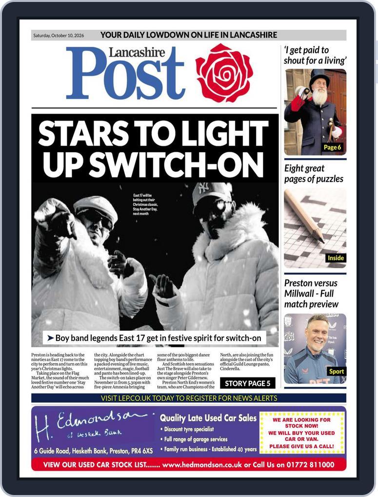 Lancashire Evening Post (Digital) Subscription