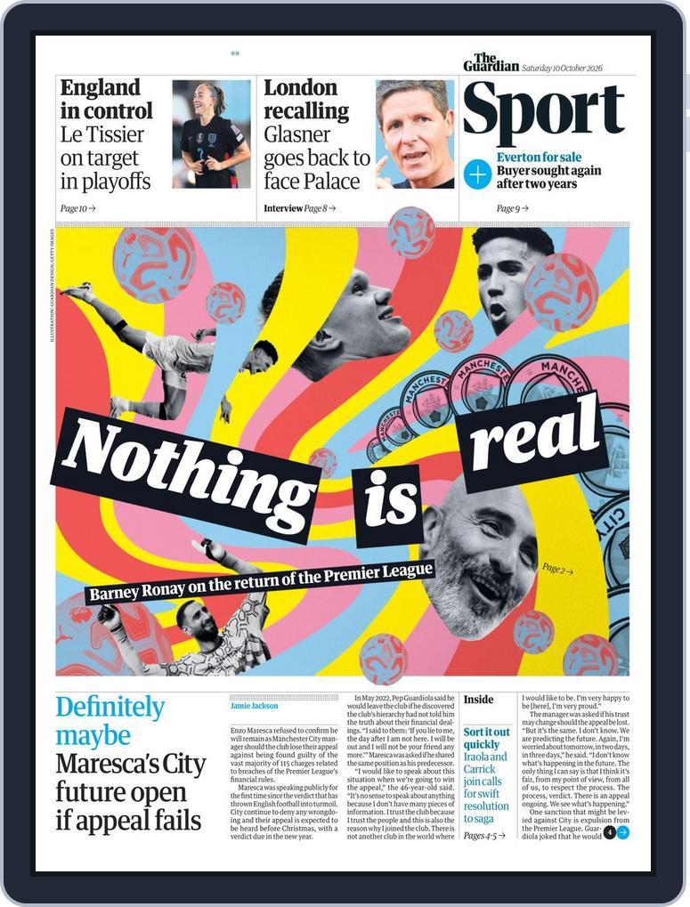 Guardian - Sport (Digital) Subscription