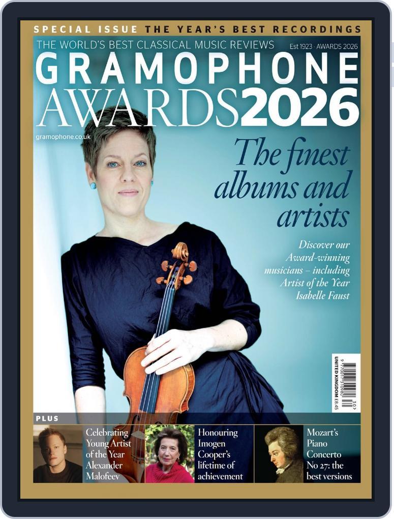 Gramophone (Digital) Subscription                    October 5th, 2026 Issue
