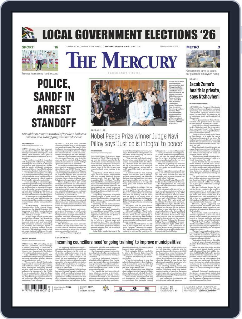 Mercury (Digital) Subscription                    October 12th, 2026 Issue