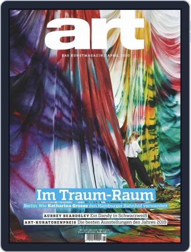 art Magazin April 1st, 2020 Digital Back Issue Cover