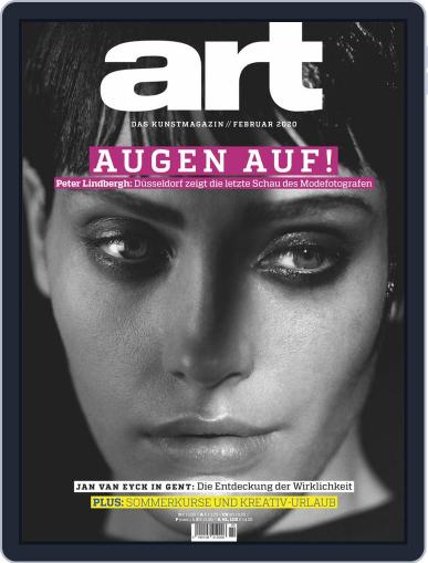 art Magazin February 1st, 2020 Digital Back Issue Cover