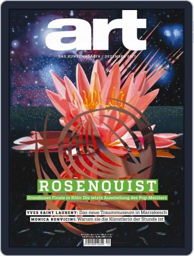art Magazin December 1st, 2017 Digital Back Issue Cover