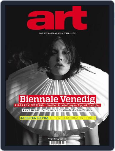 art Magazin May 1st, 2017 Digital Back Issue Cover