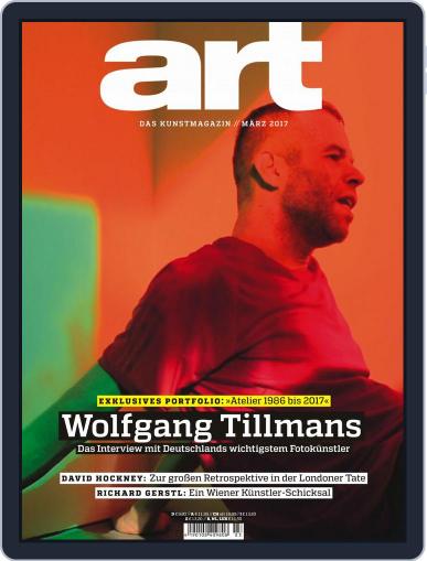 art Magazin March 1st, 2017 Digital Back Issue Cover