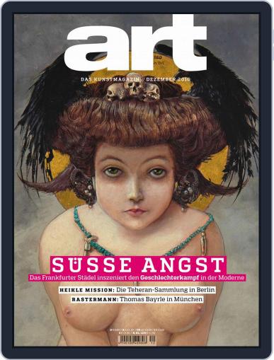 art Magazin December 1st, 2016 Digital Back Issue Cover