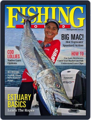 Fishing World February 1st, 2018 Digital Back Issue Cover