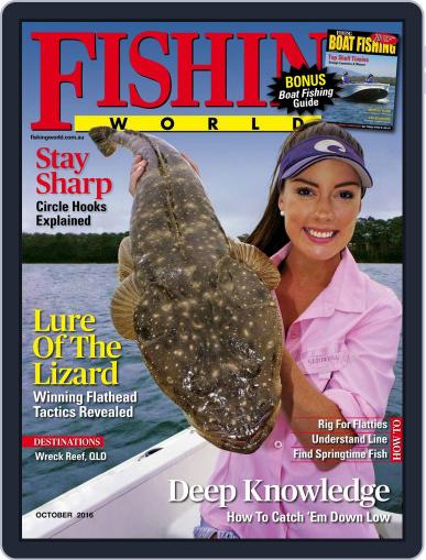 Fishing World October 1st, 2016 Digital Back Issue Cover