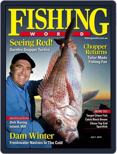 Fishing World June 8th, 2016 Digital Back Issue Cover