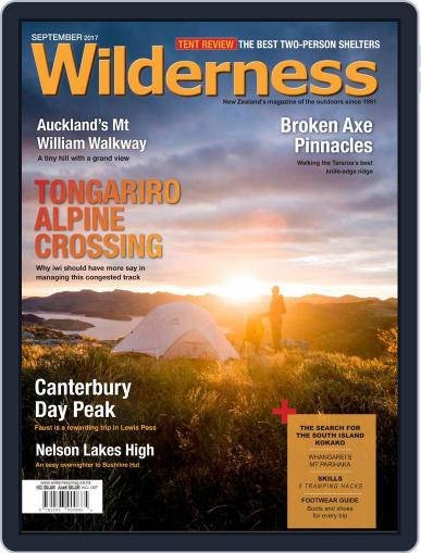 Wilderness September 1st, 2017 Digital Back Issue Cover
