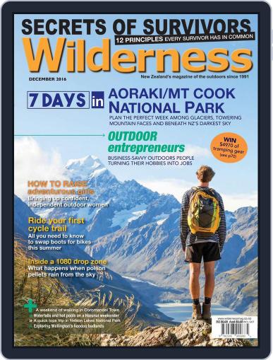 Wilderness December 1st, 2016 Digital Back Issue Cover