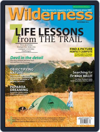 Wilderness November 1st, 2016 Digital Back Issue Cover