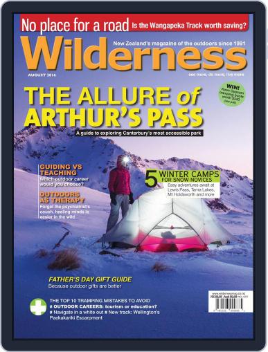 Wilderness August 1st, 2016 Digital Back Issue Cover