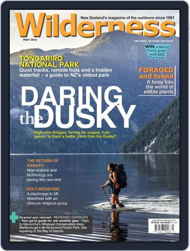 Wilderness May 1st, 2016 Digital Back Issue Cover