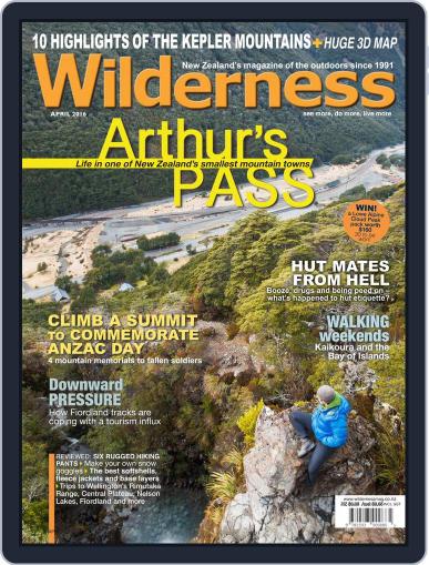 Wilderness April 1st, 2016 Digital Back Issue Cover