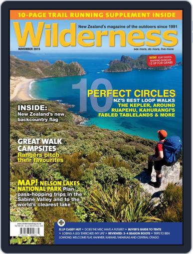 Wilderness November 1st, 2015 Digital Back Issue Cover