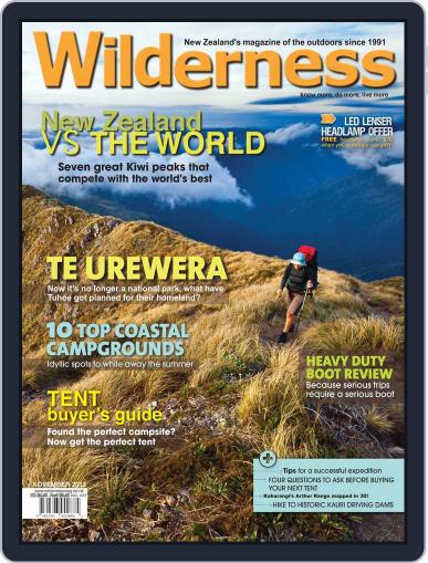 Wilderness October 21st, 2013 Digital Back Issue Cover