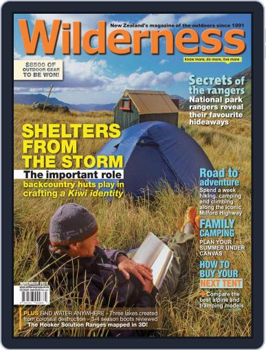 Wilderness November 4th, 2012 Digital Back Issue Cover