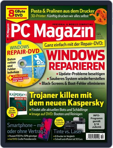 PC Magazin October 1st, 2018 Digital Back Issue Cover