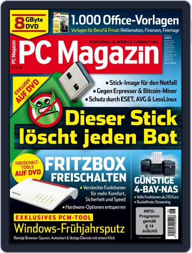 PC Magazin June 1st, 2018 Digital Back Issue Cover