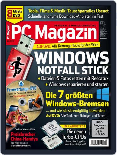 PC Magazin October 1st, 2017 Digital Back Issue Cover