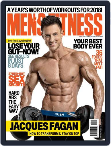 Men's Fitness South Africa January 1st, 2018 Digital Back Issue Cover