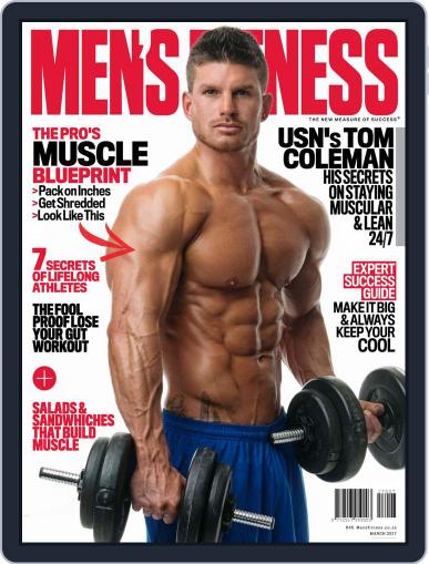 Men's Fitness South Africa March 1st, 2017 Digital Back Issue Cover