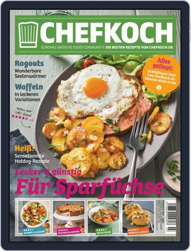 Chefkoch February 1st, 2018 Digital Back Issue Cover