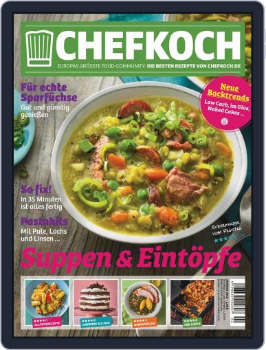 Chefkoch January 1st, 2018 Digital Back Issue Cover