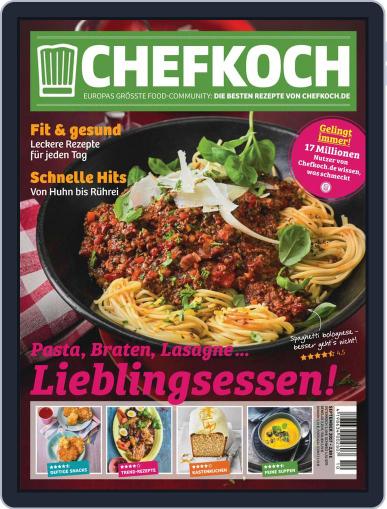 Chefkoch September 1st, 2017 Digital Back Issue Cover