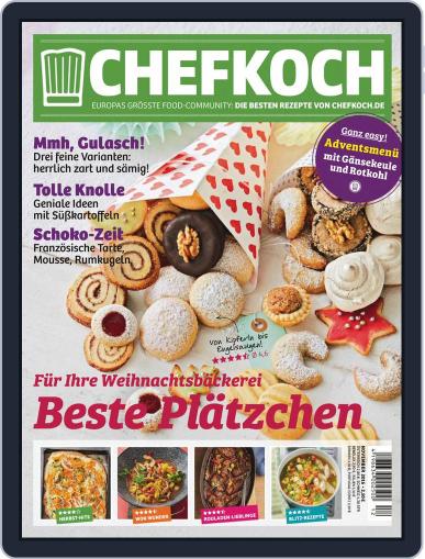 Chefkoch November 1st, 2016 Digital Back Issue Cover