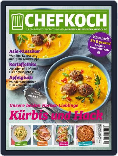 Chefkoch August 31st, 2016 Digital Back Issue Cover