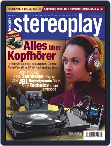 stereoplay August 1st, 2019 Digital Back Issue Cover