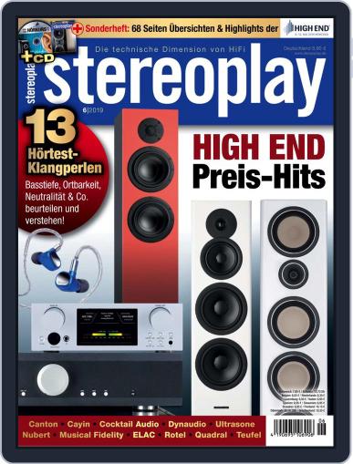 stereoplay June 1st, 2019 Digital Back Issue Cover