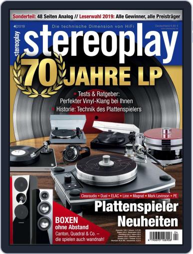 stereoplay April 1st, 2019 Digital Back Issue Cover