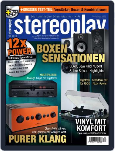 stereoplay October 1st, 2018 Digital Back Issue Cover