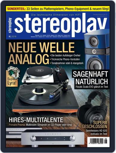 stereoplay August 1st, 2018 Digital Back Issue Cover