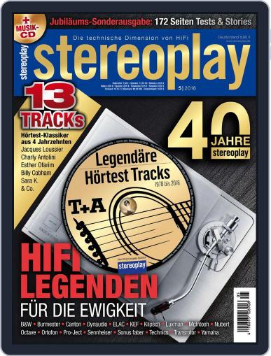stereoplay May 1st, 2018 Digital Back Issue Cover