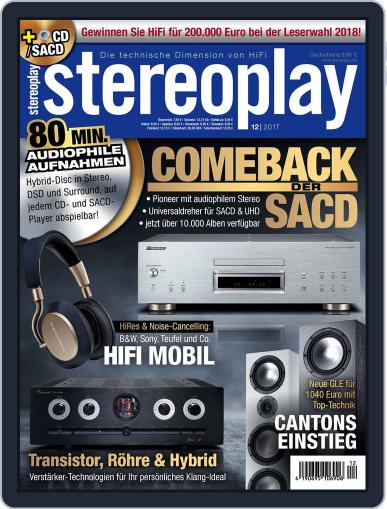 stereoplay December 1st, 2017 Digital Back Issue Cover