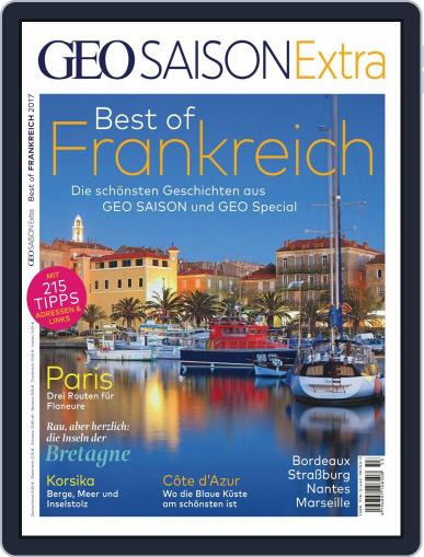 GEO Saison Extra September 1st, 2017 Digital Back Issue Cover