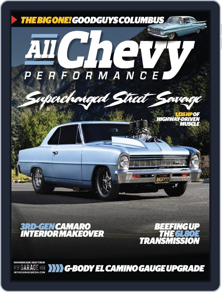 All Chevy Performance (Digital) Subscription                    November 1st, 2026 Issue