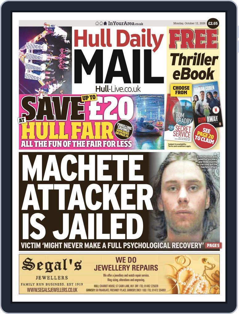 Hull Daily Mail (Digital) Subscription