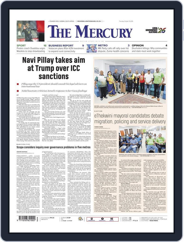 Mercury (Digital) Subscription                    October 15th, 2026 Issue