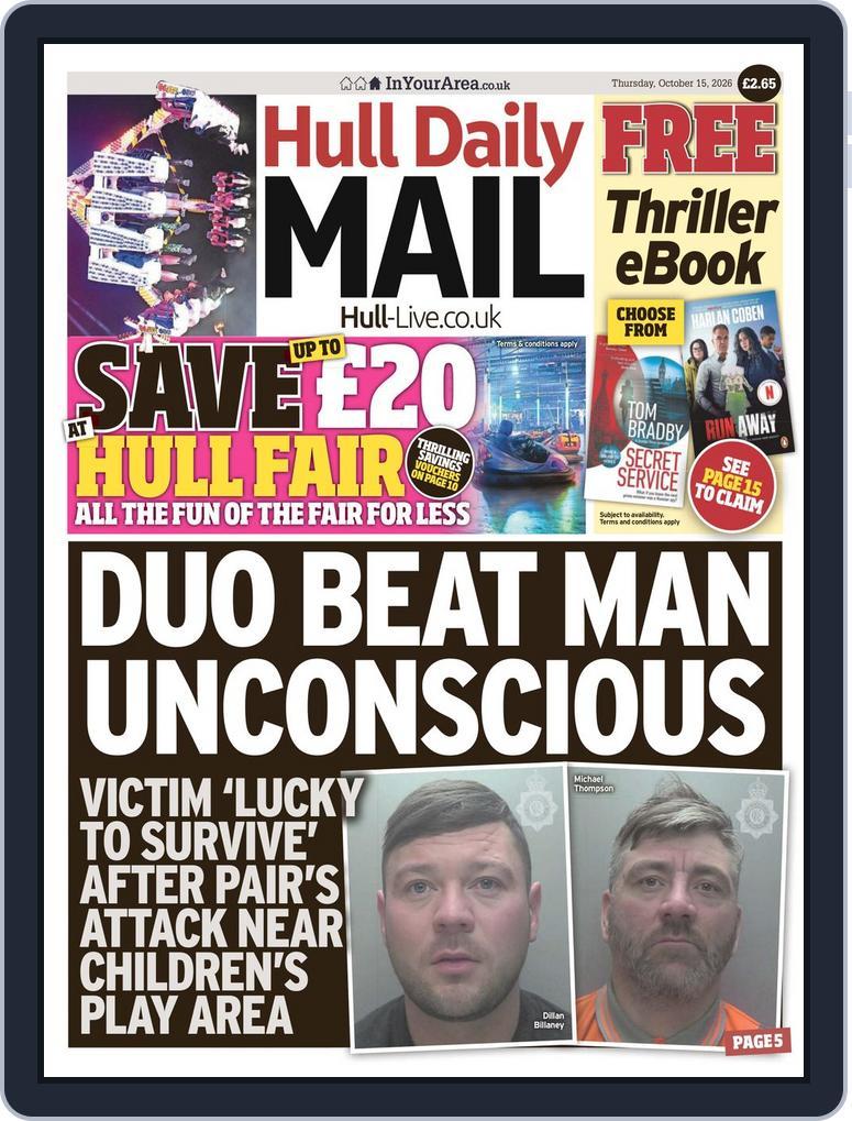 Hull Daily Mail (Digital) Subscription