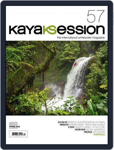 Kayak Session (Digital) March 15th, 2016 Issue Cover