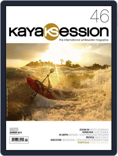 Kayak Session May 14th, 2013 Digital Back Issue Cover