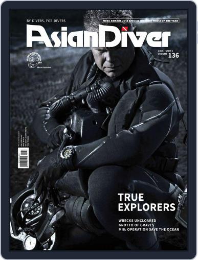 Asian Diver January 19th, 2015 Digital Back Issue Cover